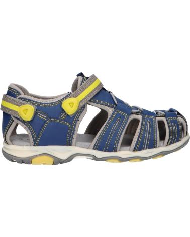 boy Sandals KICKERS 558542-30 KAWA 102 MARINE JAUNE
