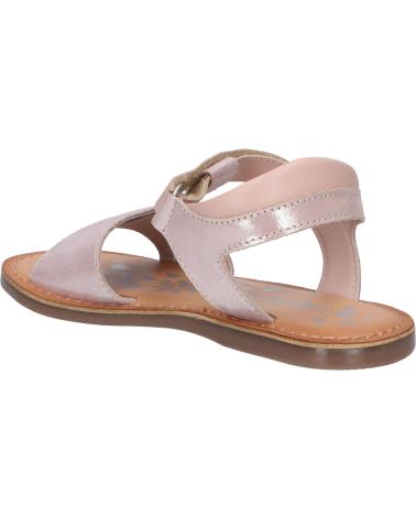 Sandali per Bambina KICKERS 784456-30 DIAZZ COW 131 ROSE CLAIR METALLISE