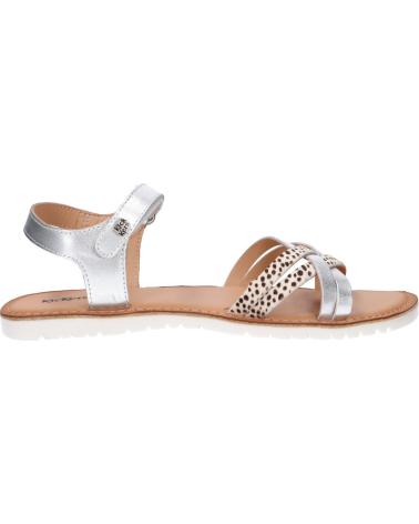 Sandalen für Damen und Mädchen KICKERS 858655-30 BETTERNEW 33 BLANC ARGENT