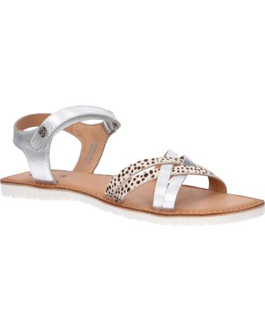 Sandalen für Damen und Mädchen KICKERS 858655-30 BETTERNEW 33 BLANC ARGENT