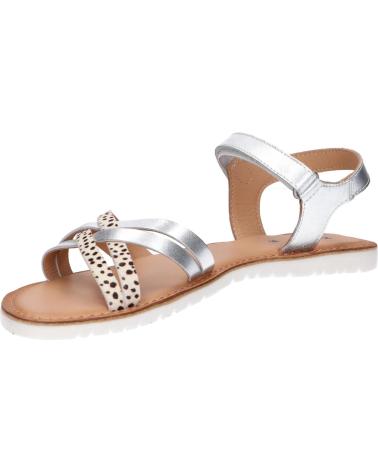 Sandalen für Damen und Mädchen KICKERS 858655-30 BETTERNEW 33 BLANC ARGENT