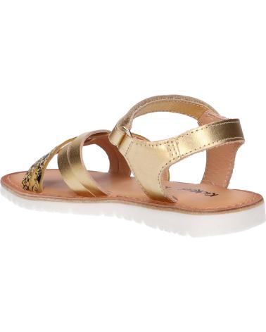 Sandalen für Damen und Mädchen KICKERS 858656-30 BETTERNEW 15 OR REPTILE
