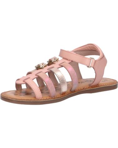 Sandalen für Mädchen KICKERS 894650-30 DIVETA 132 ROSE CLAIR RAINBOW