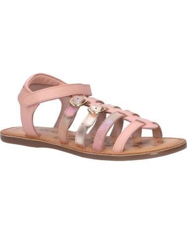 Sandalen für Mädchen KICKERS 894650-30 DIVETA 132 ROSE CLAIR RAINBOW