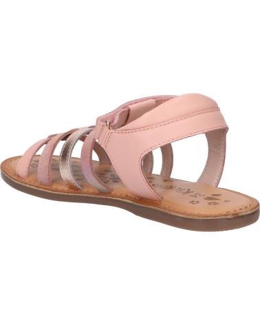 Sandalen für Mädchen KICKERS 894650-30 DIVETA 132 ROSE CLAIR RAINBOW