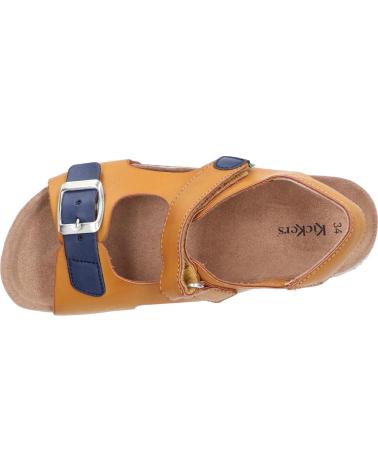 Sandalen für Mädchen und Junge KICKERS 869513-30 FUXIO 71 JAUNE MARINE