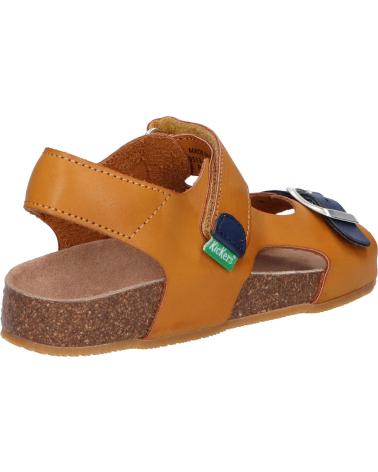 Sandalen für Mädchen und Junge KICKERS 869513-30 FUXIO 71 JAUNE MARINE