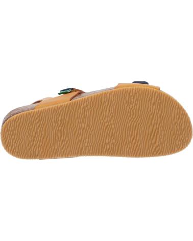 Sandalen für Mädchen und Junge KICKERS 869513-30 FUXIO 71 JAUNE MARINE