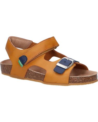Sandalen für Mädchen und Junge KICKERS 869513-30 FUXIO 71 JAUNE MARINE