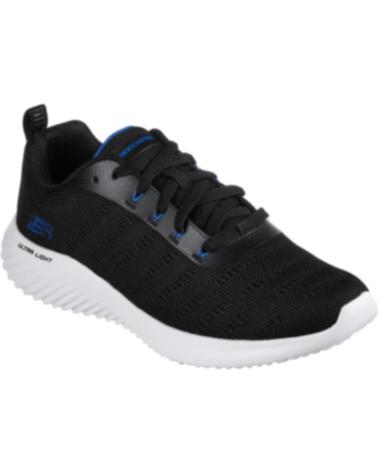 Sportivo per Uomo e Bambino SKECHERS ZAPATILLAS BOUNDER FRAZIN NEGRO