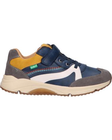Deportivas-De-Niño-KICKERS-959954-30-RUNBUN-103-MARINE-GRIS-JAU