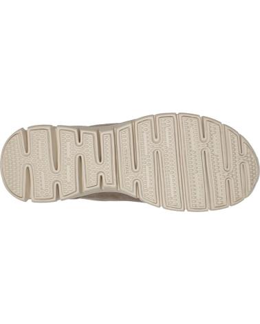 Stiefel für Damen SKECHERS BOTINES PLANOS SYNERGY MUJER TAUPE MARRóN