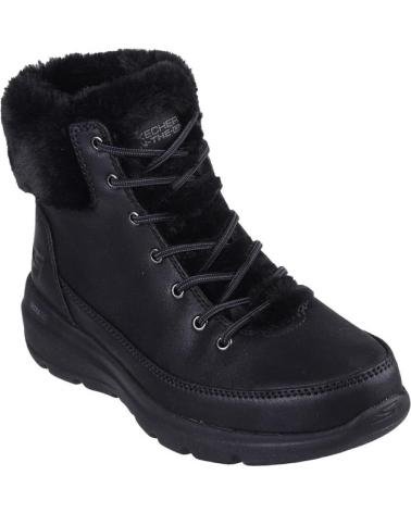 Botins-De-Mujer-SKECHERS-BOTAS-PLANAS-WONDERLAND-MUJER---NEGRO
