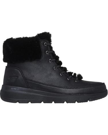Botins-De-Mujer-SKECHERS-BOTAS-PLANAS-WONDERLAND-MUJER---NEGRO