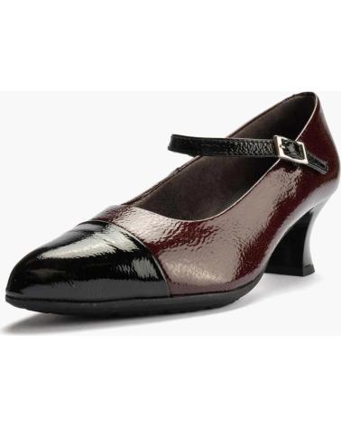 Schuhe für Damen PITILLOS ZAPATO CON TACON PARA MUJER 10155 COLOR BURDEOS