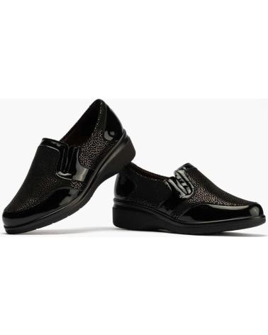 Sapatos de Mulher PITILLOS MOCASIN CONFORT PARA MUJER 10020 COLOR NEGRO