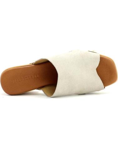 Tamancos de Mulher MERISSELL ZUECO PALA TACHAS TIVA 218 SAND