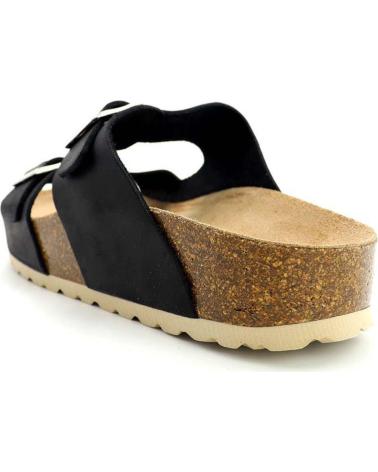 Sandales pour Femme 20 VEINTE TREND ZUECO HEBILLAS MALU NEGRO