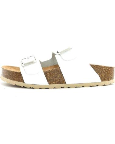 Sandales pour Femme 20 VEINTE TREND ZUECO HEBILLAS MALU BLANCO