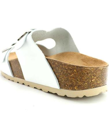 Sandales pour Femme 20 VEINTE TREND ZUECO HEBILLAS MALU BLANCO