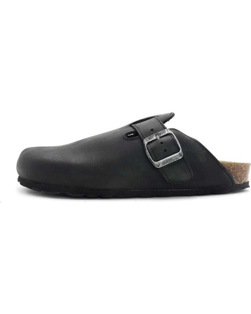 Woman Clogs MERISSELL ZUECO HEBILLA ZUECO NEGRO