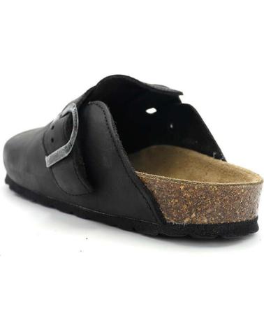 Woman Clogs MERISSELL ZUECO HEBILLA ZUECO NEGRO