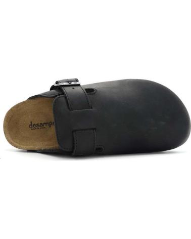 Woman Clogs MERISSELL ZUECO HEBILLA ZUECO NEGRO