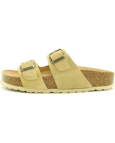 Sandalen für Damen MERISSELL ZUECO MALU MUSHROOM