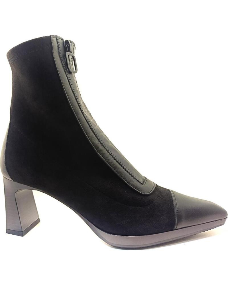 Stivaletti per Donna HISPANITAS HI243714 ANKARA BOTINES CON TACON PARA MUJE NEGRO