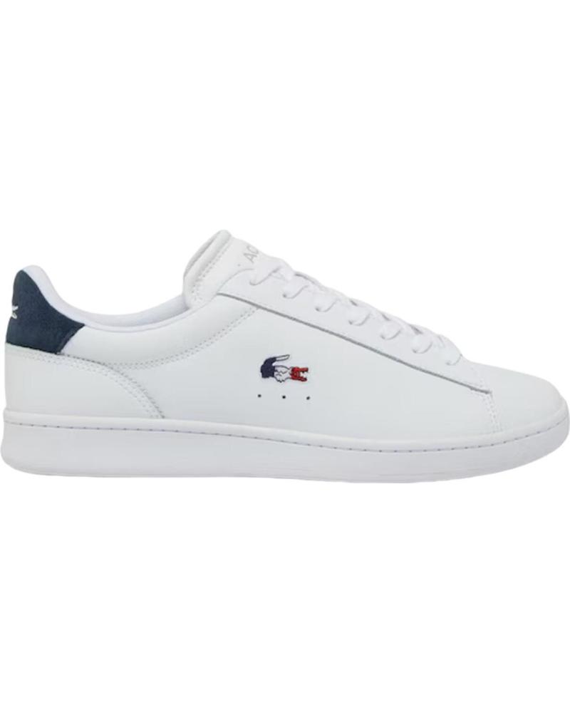 LACOSTE CARNABY-407 EN COLOR PARA HOMBRE BLANCO