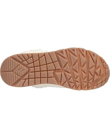 SKECHERS BOTAS EN PARA NINAS BLANCO