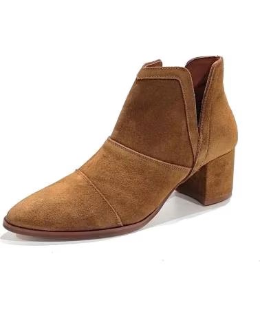 Botines de Mujer POPA BT30102 003 AZAHARA SERRAJE CUERO SERRAJE
