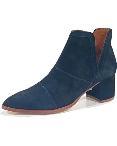 Woman Mid boots POPA BT30101 002 AZAHARA SERRAJE NEGRO SERRAJE