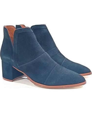 Woman Mid boots POPA BT30101 002 AZAHARA SERRAJE NEGRO SERRAJE