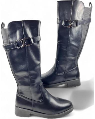 Stivali per Donna TIMBOS BOTA PLANA MUJER 130648 NEGRO