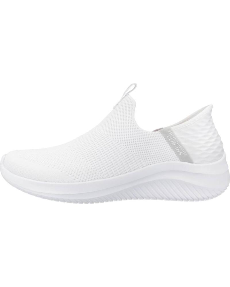 Sportif-De-Mujer-SKECHERS-ZAPATILLAS-MUJER-MODELO-SLIP-INS-ULTRA-FLEX-3-0-COZY-STREAK-WHT