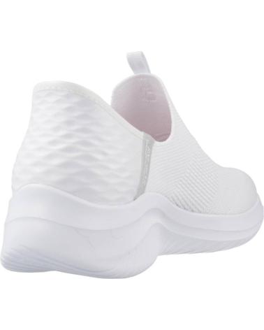 Sportif-De-Mujer-SKECHERS-ZAPATILLAS-MUJER-MODELO-SLIP-INS-ULTRA-FLEX-3-0-COZY-STREAK-WHT