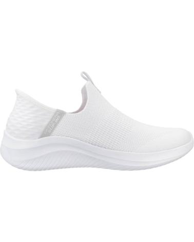 Sportif-De-Mujer-SKECHERS-ZAPATILLAS-MUJER-MODELO-SLIP-INS-ULTRA-FLEX-3-0-COZY-STREAK-WHT