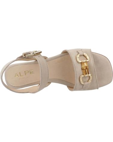 Sandálias de Mulher ALPE SANDALIAS MUJER MODELO 5175 12 COLOR BEIS ARENA