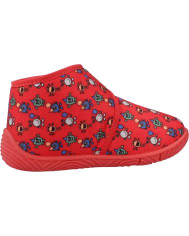 Pantufas de Menina e Menino CHICCO ZAPATILLAS HOGAR NINO MODELO TOLOM COLOR ROJO 720