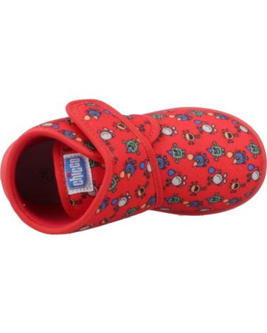 Pantufas de Menina e Menino CHICCO ZAPATILLAS HOGAR NINO MODELO TOLOM COLOR ROJO 720