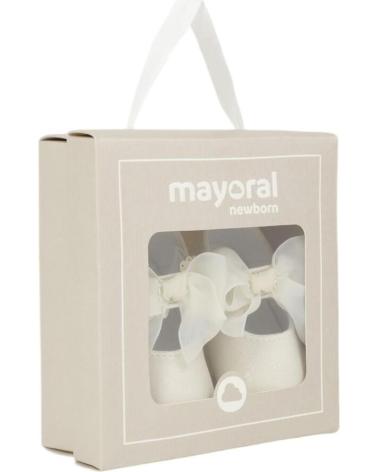 Bébé pour Fille MAYORAL BEBE 9791 MERCEDITA CEREMONIA BEBE BEIGE