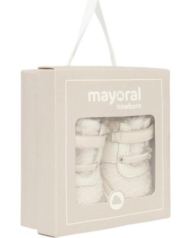 Bébé pour Fille MAYORAL BEBE 9795 BOTIN DEPORTIVO BEBE BEIGE