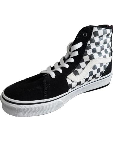 girl and boy Trainers VANS OFF THE WALL VANS MY FILMORE HI ZIP NEGRO