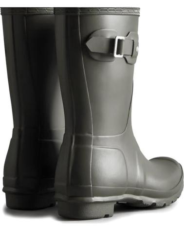 BOTAS DE AGUA HUNTER ORIGINAL SHORT WATERPROOF VERDE OLIVA OLIVE