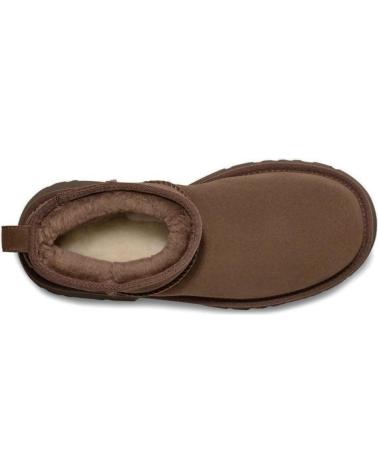 Stivaletti-De-Mujer-UGG-BOTINES-PLANOS-W-CLASSIC-ULTRA-MINI-NEW-MUJER-TAUPE-MARRóN