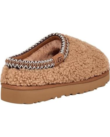 Schuhe für Damen UGG ZUECOS W TASMAN MAXI CURLY MUJER CUERO MARRóN