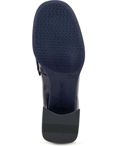 Chaussures pour Femme HISPANITAS ZAPATO MOCASIN CASUAL DE CHAROL CON TACON MIDNIGHT
