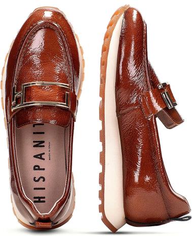 Mocassini per Donna HISPANITAS ZAPATOS EN COLOR PARA MUJER CUERO