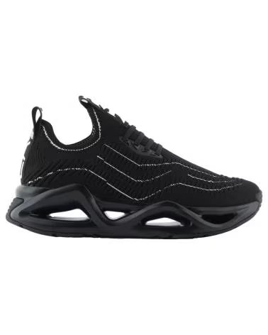 EMPORIO ARMANI ZAPATILLAS SNEAKERS HOMBRE NEGRO